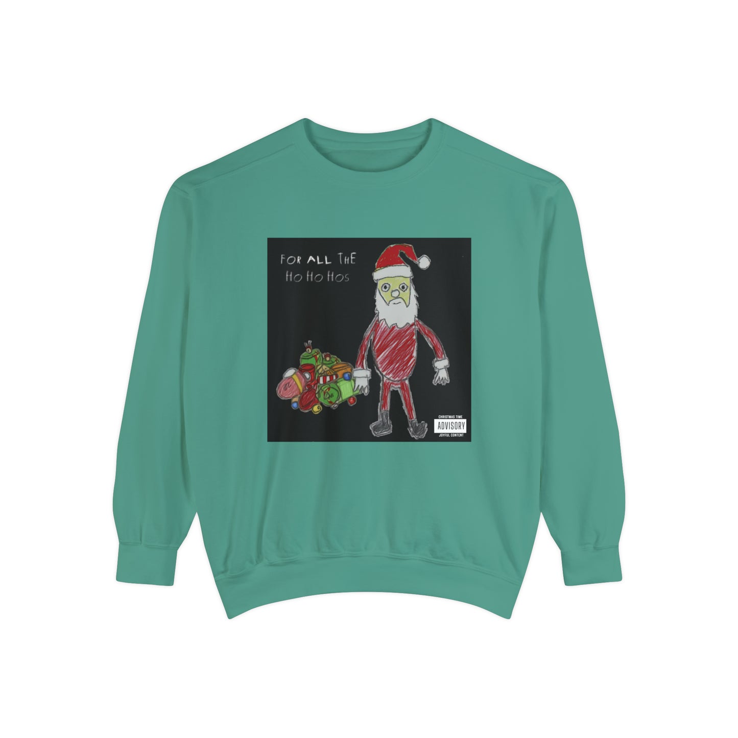 "For All The Ho Ho Hos" Semi-Social Club Holiday Crew Neck Sweater :-)