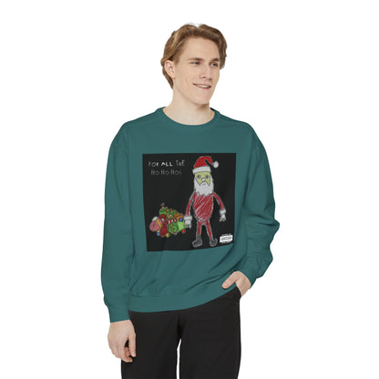 "For All The Ho Ho Hos" Semi-Social Club Holiday Crew Neck Sweater :-)